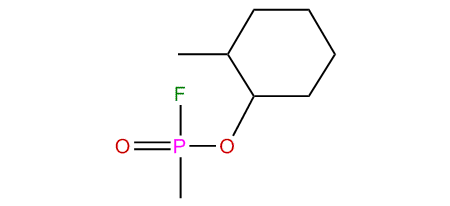2-Methylcyclohexyl methylphosphonofluoridoate